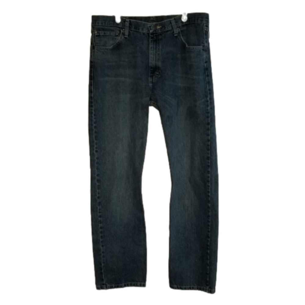 Wrangler Blue Jeans Straight Leg Label Reads Size 36x32 G9541GL
